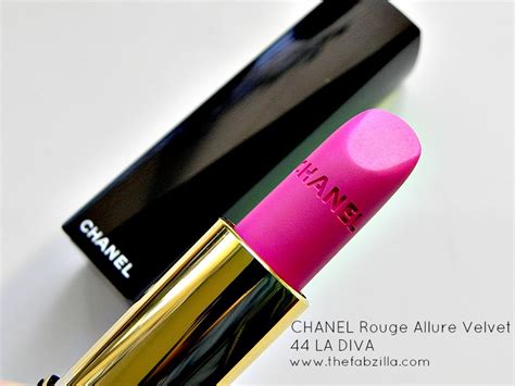 chanel rouge allure velvet 44 diva|chanel rouge allure velvet vie.